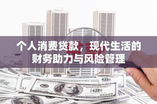 西夏个人消费贷款，现代生活的财务助力与风险管理