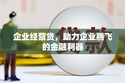 西夏企业经营贷，助力企业腾飞的金融利器