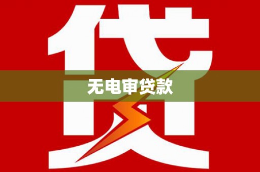 西夏无电审贷款