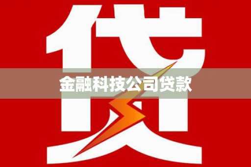 西夏金融科技公司贷款