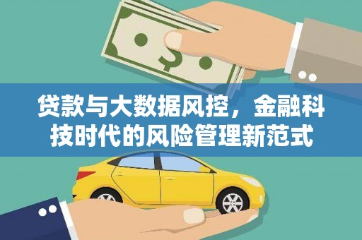 西夏贷款与大数据风控，金融科技时代的风险管理新范式
