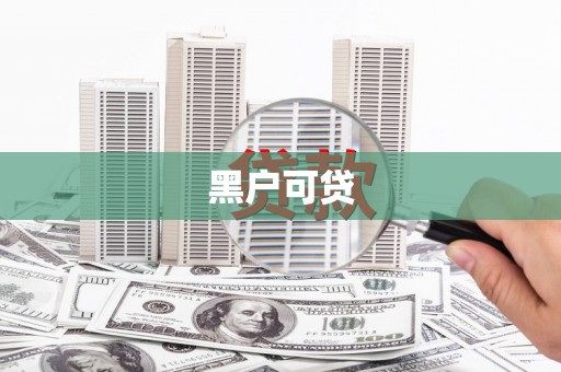 西夏黑户可贷