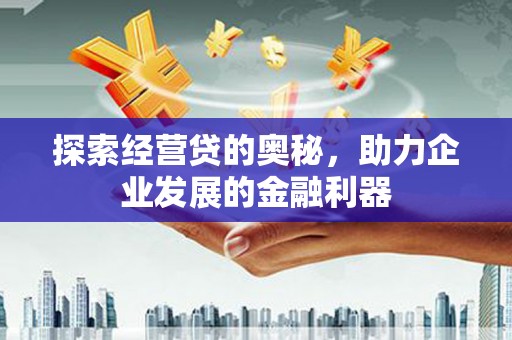 西夏探索经营贷的奥秘，助力企业发展的金融利器
