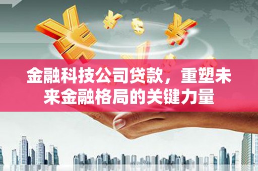 西夏金融科技公司贷款，重塑未来金融格局的关键力量