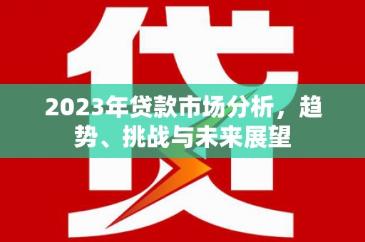 西夏2023年贷款市场分析，趋势、挑战与未来展望