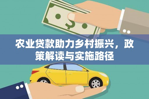 西夏农业贷款助力乡村振兴，政策解读与实施路径