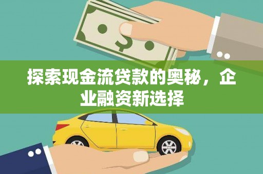 西夏探索现金流贷款的奥秘，企业融资新选择
