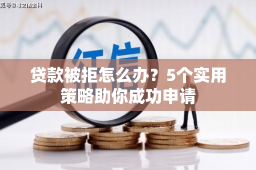 西夏贷款被拒怎么办？5个实用策略助你成功申请