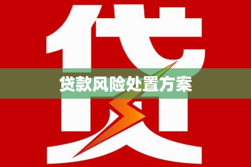 西夏贷款风险处置方案