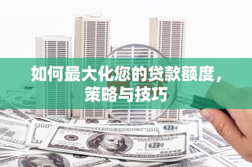 西夏如何最大化您的贷款额度，策略与技巧