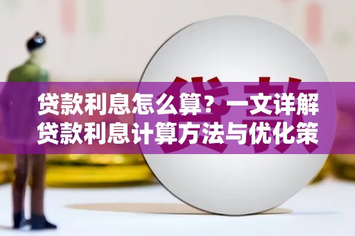西夏贷款利息怎么算？一文详解贷款利息计算方法与优化策略