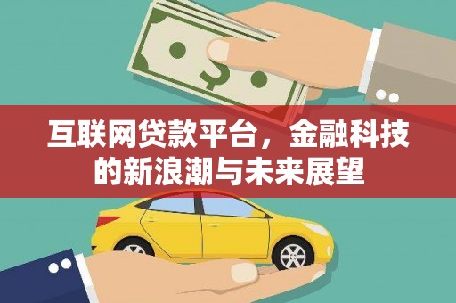 西夏互联网贷款平台，金融科技的新浪潮与未来展望